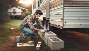 How Much to Block Around Bottom of Trailer Home (True Costs)