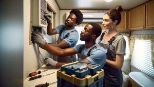 How to Install HVAC System for a Trailer Home (Climate Control)