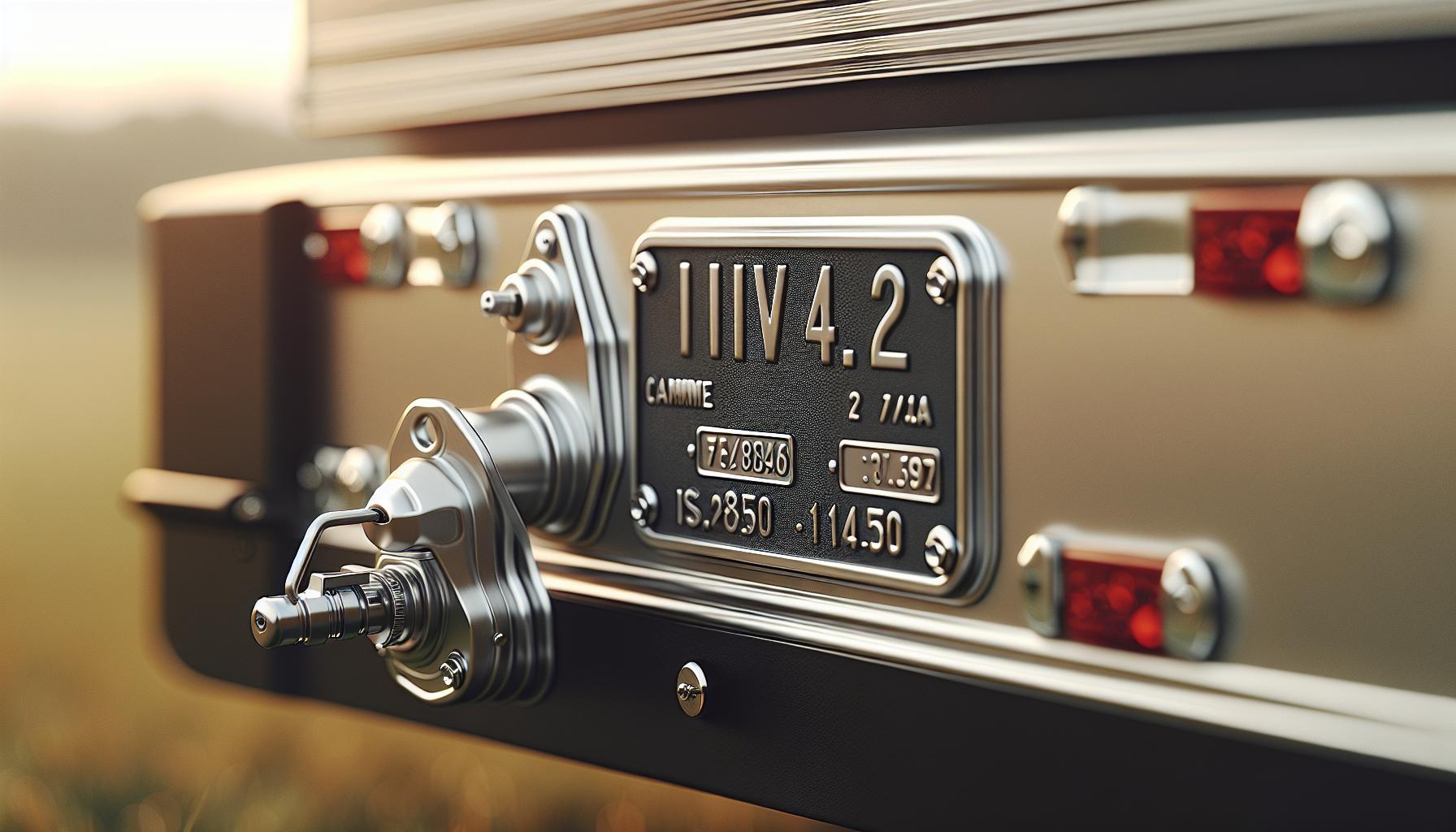 Common Locations for VIN Numbers on Trailers