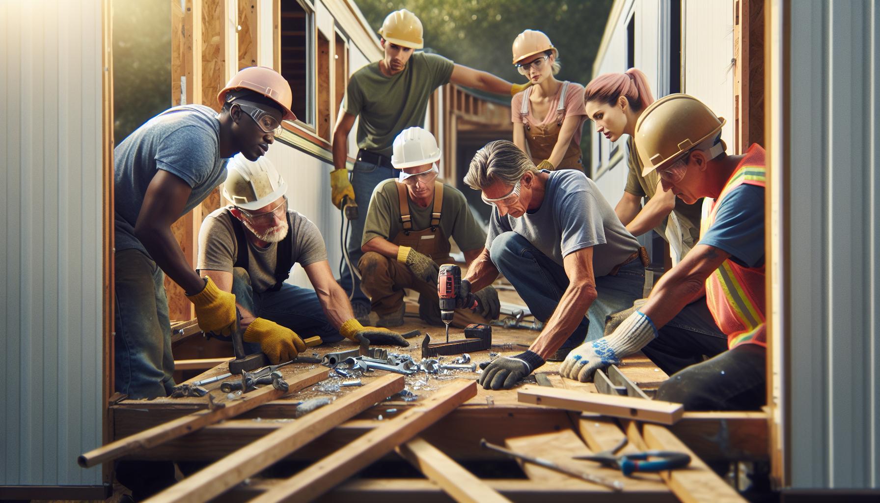 Step-by-Step Guide to Safely Dismantle a Trailer Home