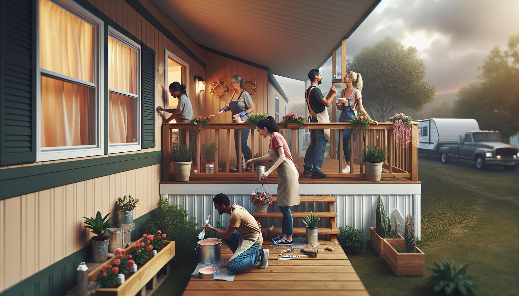 How to Maximize Space in Your Trailer Home