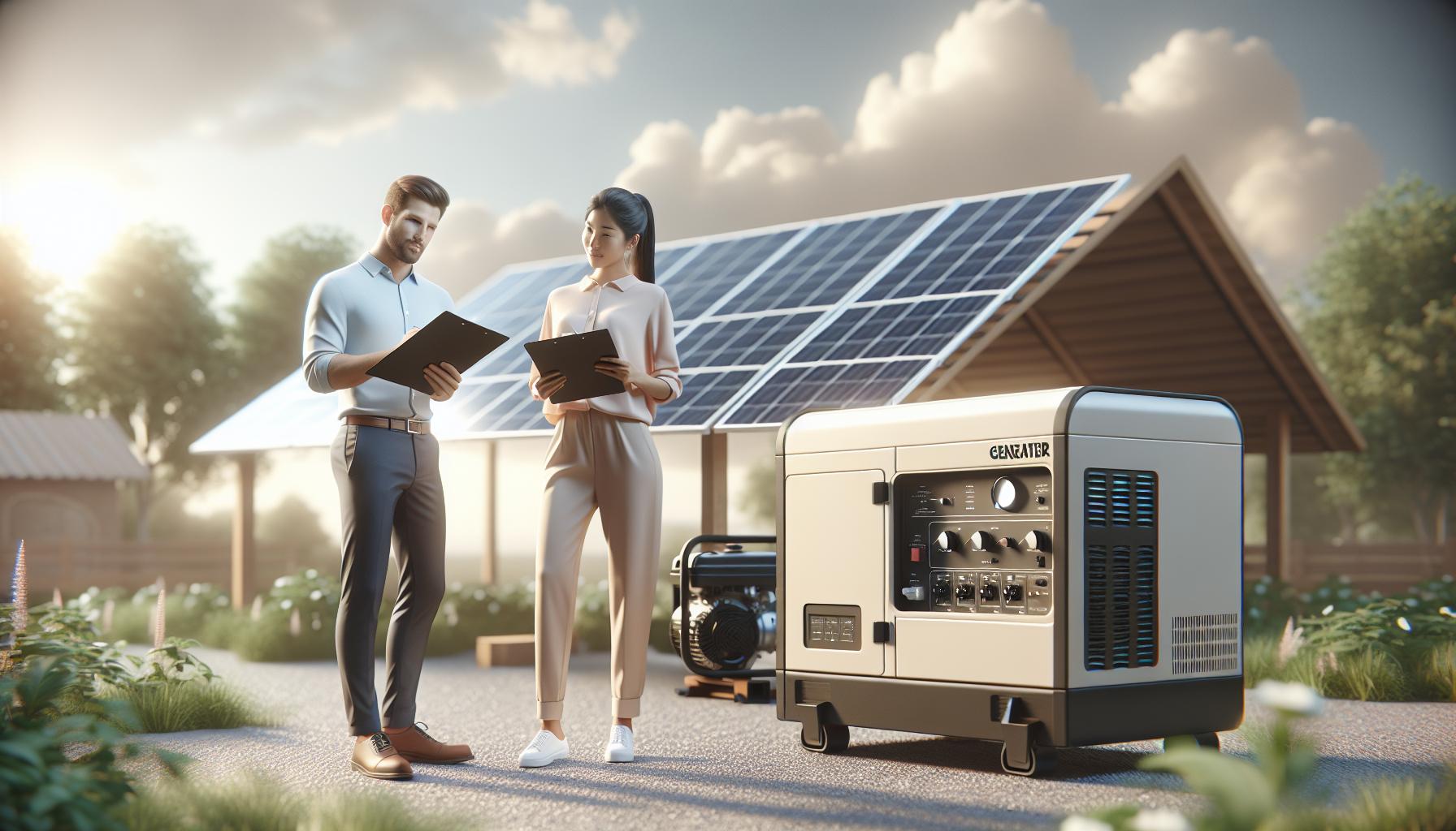 How to Power a Home Fridge in a Trailer Home (Energy Solutions) 3 Comparing Solar vs. Generator Power Solutions