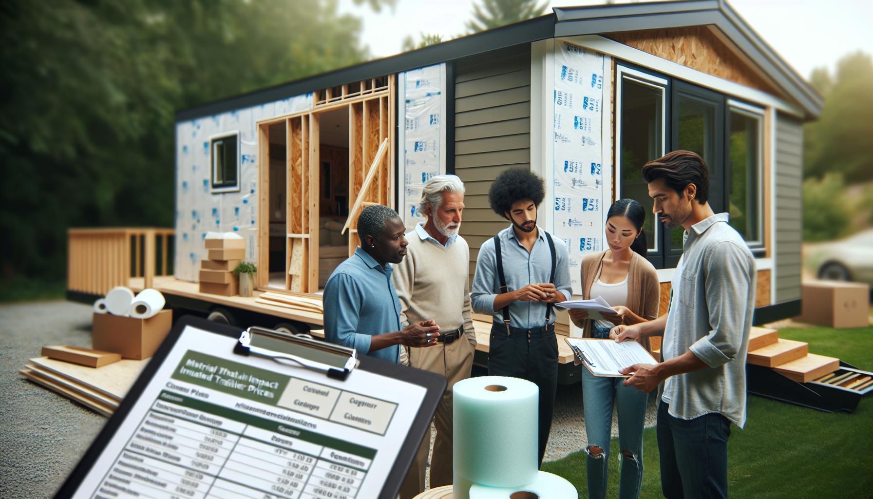 What Is Cost of Insulated Trailer Home: Price Breakdown 2 Materials That Impact Insulated Trailer Home Prices