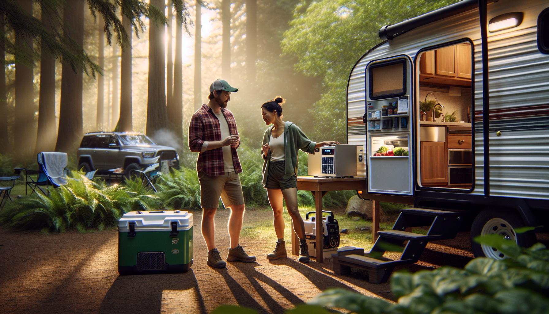 How to Power a Home Fridge in a Trailer Home (Energy Solutions) 1 Choosing the Right Power Source for Your Trailer Fridge