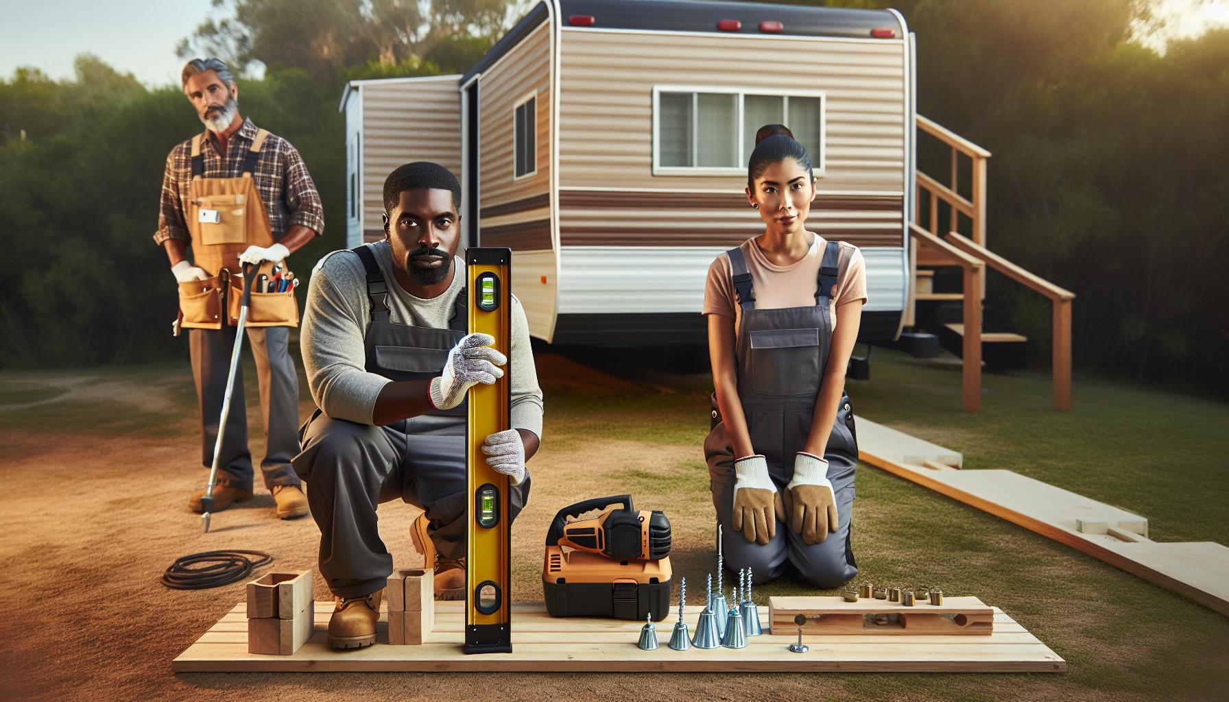 How to Level a Mobile Home Trailer: Professional Techniques 2 Essential Tools for Leveling a Mobile Home Trailer