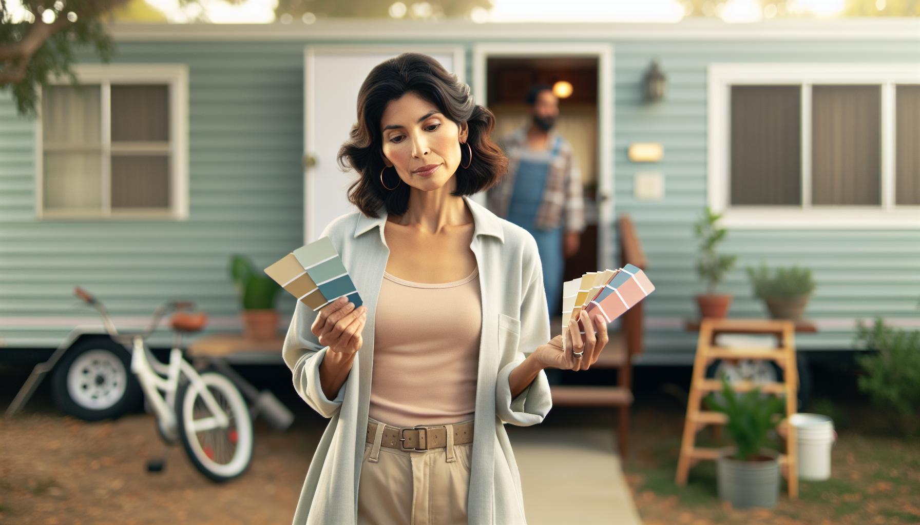 Choosing the Right Paint for Your Trailer Home