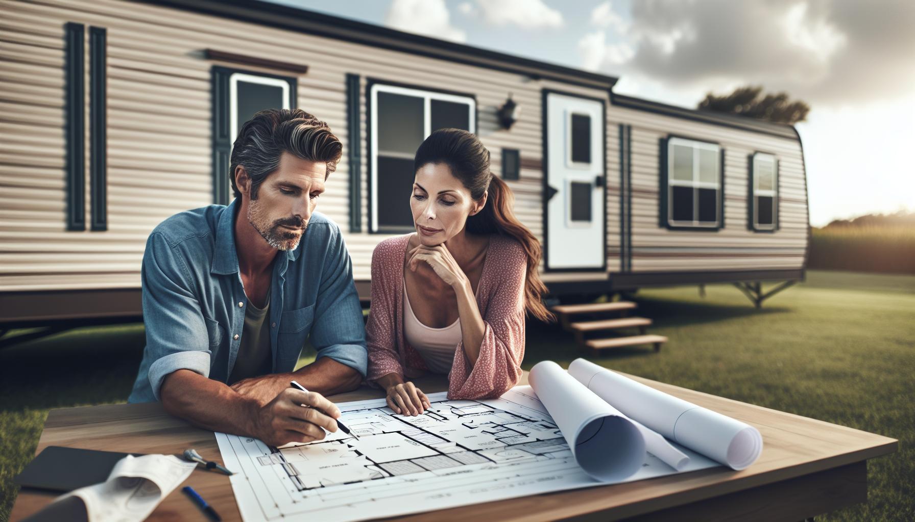 Understanding Size Specifications for Double Wide Trailers